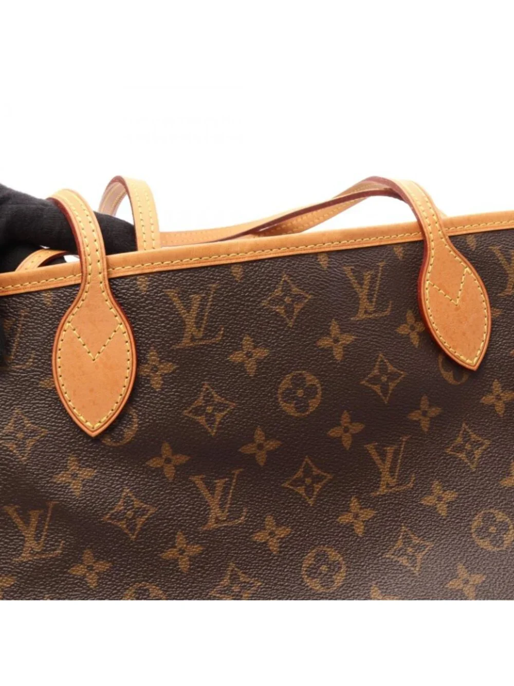 Louis Vuitton Tote Neverfull MM Canvas Leather